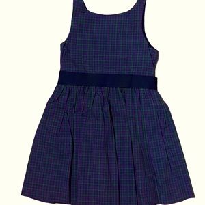 Polo Ralph Lauren plaid party dress (size 5)